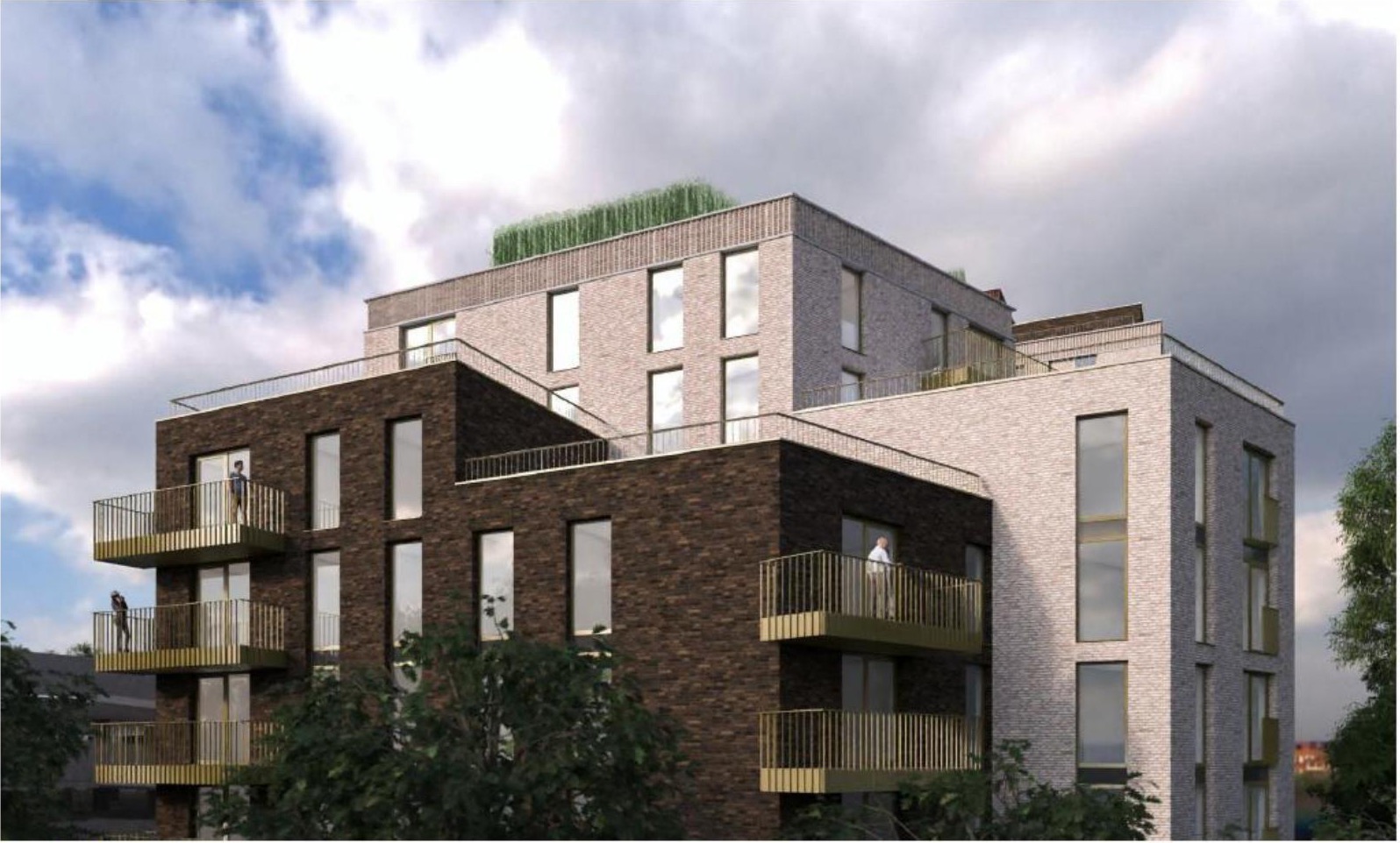 Architectural visualisation of proposed Building C